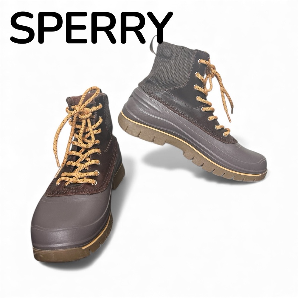 Sperry Brown and Tan Men's Rain & Snow Boots